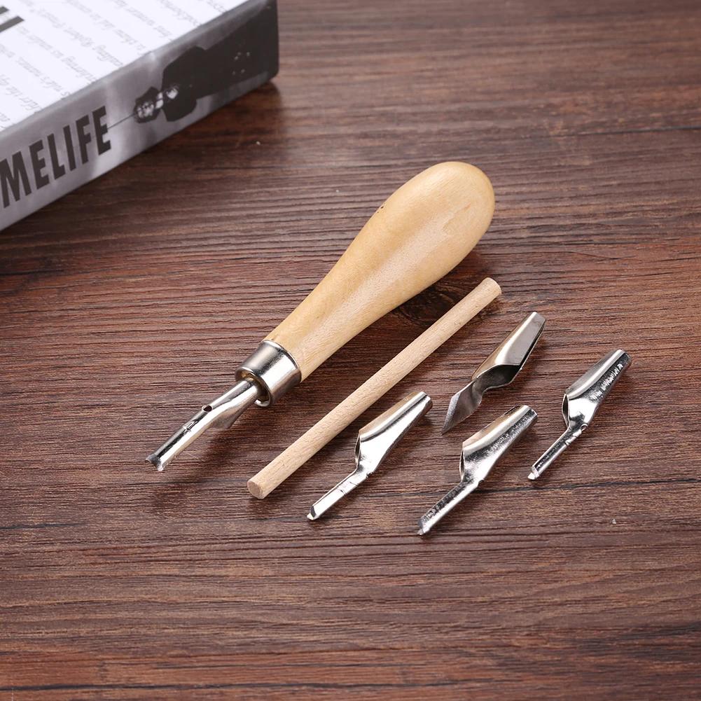 7 em 1 diy conjunto de facas de gravura portátil abs linóleo cortador arte suprimentos ergonômico escola gravura escultura ferramentas para iniciantes - Image 1