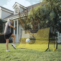 Rebounder de futebol portátil malha net desmontar esportes ao ar livre conjunto de auxílio à formação de futebol rebote net tranning equipamentos - Image 6