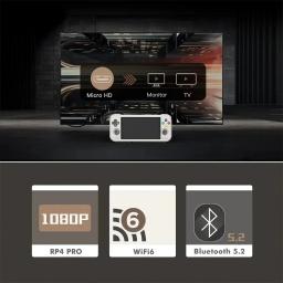 Retroid Handheld Game Console, RG4, Bolso 4, 4, 128 GB, 4.7 "Touch Screen, WiFi 6.0, Bluetooth, 5000mAh, Android 13, Presentes infantis - Image 5