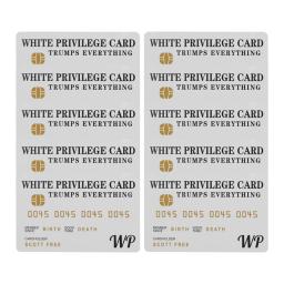 Conjuntos De Cartão De Crédito para Cartão Romântico, Branco Privates Tudo, Wallet Insert, Presentes Do Negócio, 10 PCs - Image 2