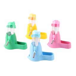 1 pacote automático hamster bebedor 80ml pequeno animal roedor esquilo hamster bebedor com alimentação calha suprimentos para animais de estimação - Image 1