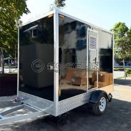 Reboque luxuoso do toalete para eventos esportivos, reboque móvel do toalete, reboque portátil do banheiro, luxo Top-Rated - Image 2