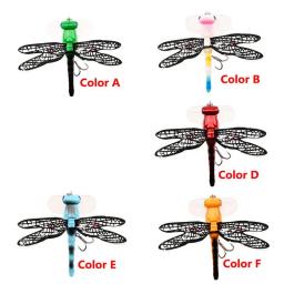 Topwater libélula moscas secas inseto isca de pesca com mosca 6.2g 75mm truta popper isca artificial wobblers para corrico isca dura 1 pçs - Image 5