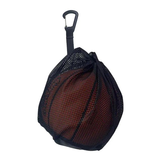 Malha Saco Multifuncional para Transporte de Voleibol, Basquetebol e Futebol com Clip On