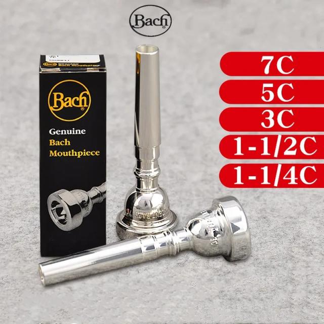 Bald BB Trompete Bocal 7C 5C 3C Prata/Ouro Cobre Bronze Instrumentos Musicais Acessórios Trompete