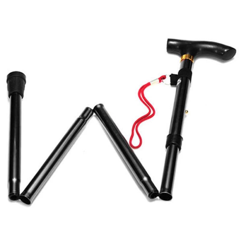 Telescópica Folding Trekking Poles, 5 Seção, Ultraleve, Portátil, Dobrável, Andando, Caminhadas, Ao ar livre, Camping - Image 1