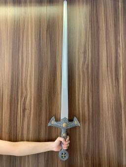 WW Medieval Cosplay Crusader Espada, Faca de Cavaleiros, Prop Role Cos Protector, Faca Fantasma, Arma PU, Modelo Toy Presente - Image 5