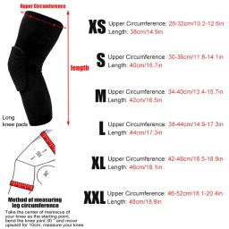 Honeycomb Joelheiras para Esporte, Basquete, Voleibol, Protetor de Joelho, Suporte Brace, Futebol, Compressão Leg Knee Sleeves - Image 2