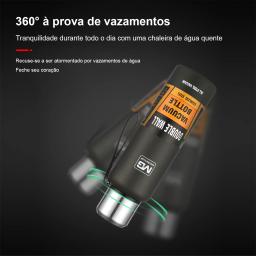 MODUS Garrafa Térmico Portátil de Aço Inoxidável de Grande Capacidade com Garrafa Térmica de Corda 1000ml/1500ml - Image 5