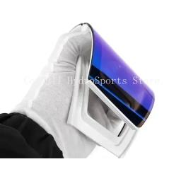 Óculos de esqui polarizados antiembaçantes aquecidos eletricamente, lente gradiente magnética intercambiável, para esportes de inverno, snowboard - Image 5
