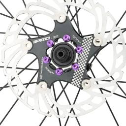 Parafuso de fixação do rotor do freio a disco mtb 12 peças t25 cor liga de aço parafuso de freio a disco acessórios de bicicleta - Image 4