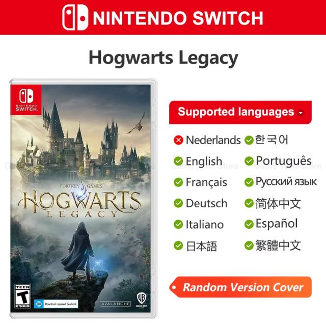 Hogwarts Legacy Nintendo Switch Jogo Físico Original RPG Single Player