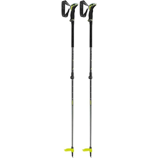 Alpenstock Bastão de Caminhada Fibra de Carbono & Alumínio Leve para Esportes de Inverno