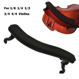 Suporte de descanso de ombro para violino, suporte ajustável de todos os tamanhos para violinos 1/8 1/4 1/2 3/4 4/4, peças de instrumento de cordas macias - Image 2