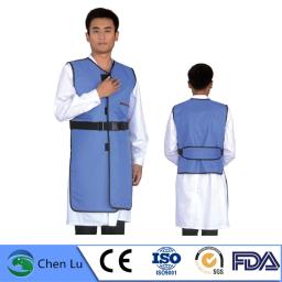 Venda direta de colete de proteção de raio-x, colete hospitalar, de laboratório, proteção a radiação nuvem de fábrica, 0.35mmpb, revestimento sem mangas - Image 3