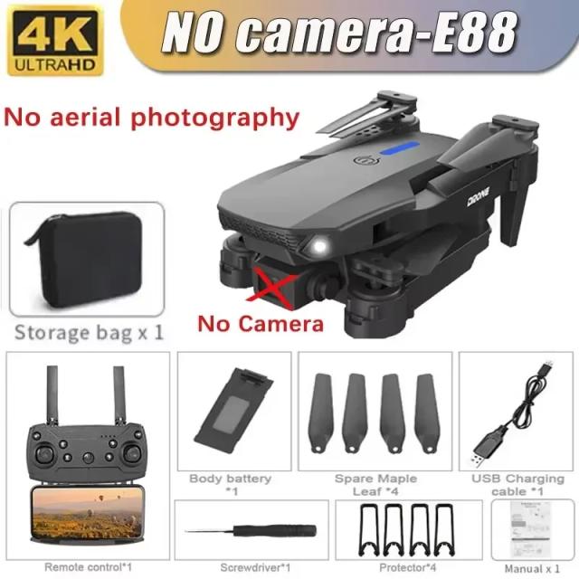Drone E88 Pro 4K Wide-Angle HD WiFi FPV 1080P