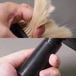 Escova de cerdas macias para limpeza de cabelos Pele-amigável, pescoço e rosto espanador Escova de barbeiro Acessórios de cabeleireiro para salão de beleza - Image 4