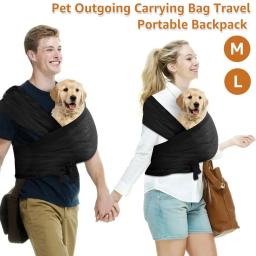 Transportador de estilingue frontal para cães pequenos, pet fornecimentos, viagens ao ar livre, alça dupla - Image 2