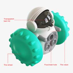 Trate o brinquedo vazando para cães pequenos e grandes, Brinquedos interativos Tumbler, Cachorro e gato, Dispensador Slow Food, IQ Training Accessories - Image 3