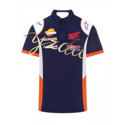 Castore_Sepsol_Sonda_Team Camisa polo de corrida de motocicleta Camiseta masculina e feminina esportes ao ar livre lazer confortável secagem rápida - Image 2