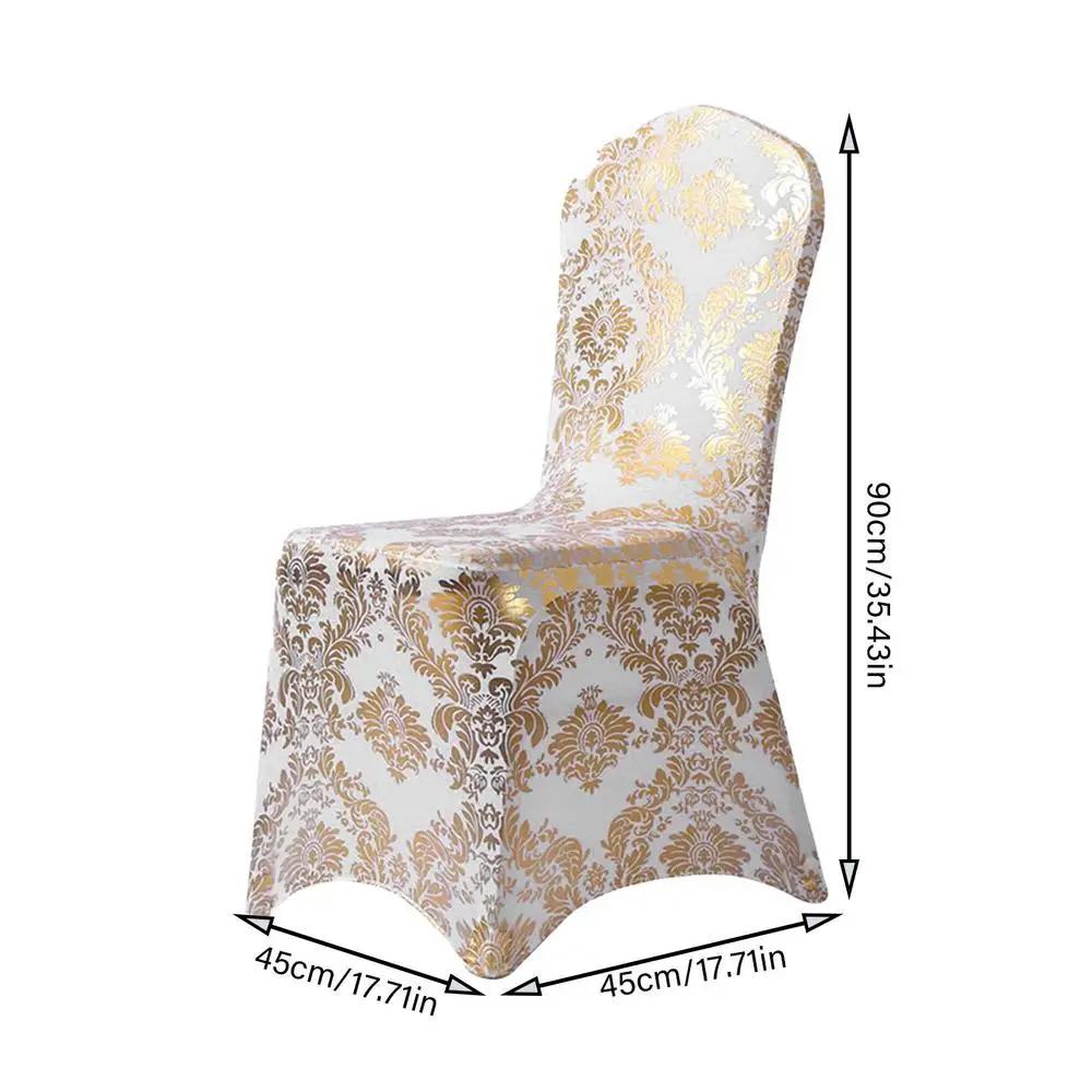 Capa universal para cadeiras de festa, alta qualidade, elegante, cabida, para salas de jantar, festa de casamento, celebração, decoração de hotel - Image 1