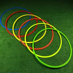 Anel de treinamento aleatório agilidade, 1 parte, equipamento de treinamento, portátil, para a velocidade, futebol, esportes, equipe - Image 1