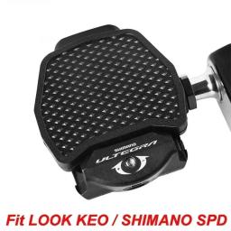 Grampos para pedais de bicicleta de estrada, conjunto de presilhas spd/look/kao, conversor de pedal de bloqueio automático para look keo, adaptador de plataforma de bicicleta, grampo de pedal - Image 2