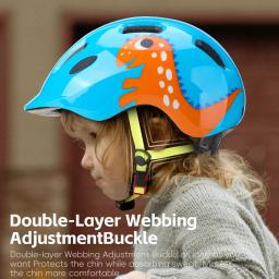 West biking crianças capacetes de bicicleta ajustável jovens meninos meninas engrenagem criança capacete leve multi-esporte scooter bicicleta chapéu - Image 3