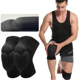 Joelheiras Espessadas para Esportes, Joelheira Protetora, Futebol, Voleibol, Extremo, Esqui, Fitness, Suporte para Joelho, Ciclismo, 1 Par - Image 1