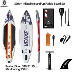 3.2 metros ultra leve isup standing up paddle board prancha de surf com acessórios sup placas de remo infláveis sup para todas as habilidades - Image 1