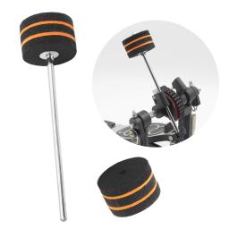 1 peça bumbo pedal batedor cabeça de martelo instrumento de percussão acessórios parte tambor batedor almofadas de feltro - Image 3