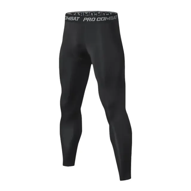 Calças de Compressão Masculina Cool Dry Leggings Esportivas Baselayer 2XL