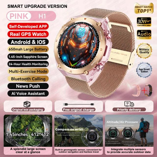 Xiaomi 2025 Smartwatch GPS Esportivo Masculino AMOLED Bluetooth Chamada 650mAh