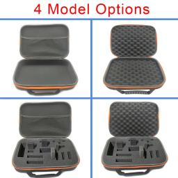 EVA Canvas Storage Bag com esponja DIY, Ferramenta Case para Kit de Ferramentas de Broca, Travel Zipper Bag, Fone de ouvido, Drone, Hard Drive Acessórios - Image 4
