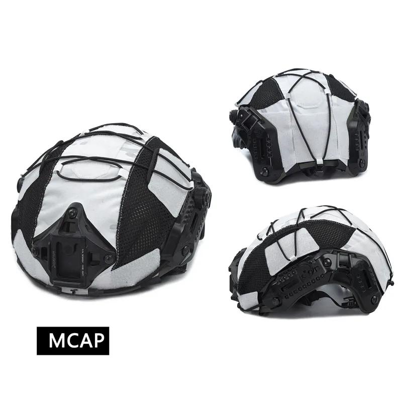 Tático original mtek capacete capa de pele capacete capa protetora pano camuflagem para fma tmc mtek capacete tático - Image 1