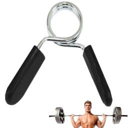 Halteres de fitness halteres halteres halteres halteres halteres halteres halteres da aptidão do grampo da mola do halterofilismo do halterofilismo de safty - Image 2