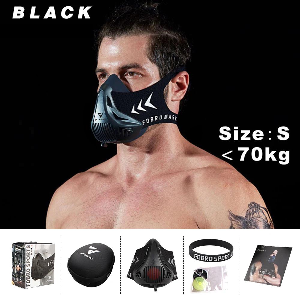 Máscara Esportiva 12 Níveis Respiratórios Máscara Pro Workout para Fitness, Corrida, Resistência, Cardio,Endurance Mask for Fitness Máscara Esportiva - Image 1