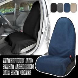 Toalha esportiva capa de assento de carro praia natação impermeável absorção de suor antiderrapante almofada automática esportes aquáticos lavável tapete de toalha de carro - Image 4
