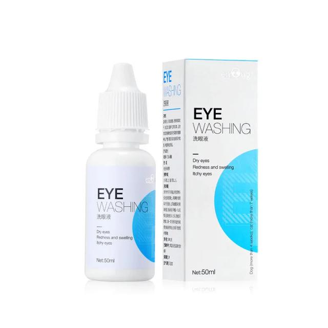 Colírio Hidratante para Gatos - Solução de Limpeza Ocular com 50ml para Olhos Saudáveis