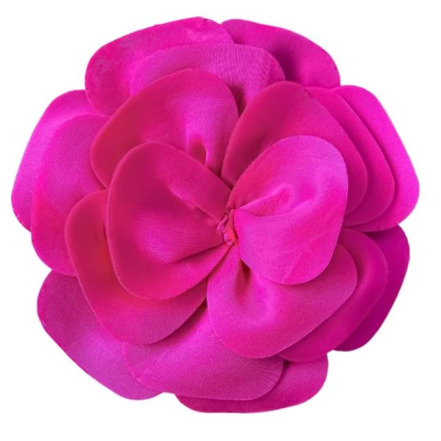 Broches Elegantes de Flores de Tecido para Casamento - Acessórios de Jóias para Mulheres com 30cm de Alça