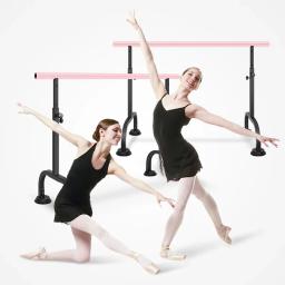 Barra Horizontal Móvel para Sala de Dança, Ballet Barre, Leg Pressing Pole, Ballet de Aço, Fitness Indoor, Ginásio, Escola, Adultos, Crianças, Levantável - Image 2