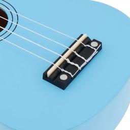 Soprano Basswood Ukelele Profissional, Cor Pura, 4 Cordas, Tom Puro, Instrumento Musical para Iniciantes, Performance, 21 Polegadas - Image 6