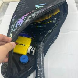 Raquete De Tênis De Praia Com Saco, Quadro De Fibra De Carbono Completo, Kit Camewin Holográfico, Rude Tratamento De Superfície, 12K - Image 3