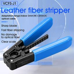 Kit De Ferramentas De Fibra Óptica, Stripper De Fio De Couro, Stripper De Fibra FTTH, VCFS-3, VCFS-J1, VCFS-3, VCFS-2, 3, 2 - Image 5