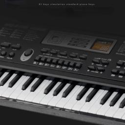 Teclado eletrônico com microfone para crianças, 61 teclas, piano digital, órgão, instrumento elétrico, brinquedo musical para crianças - Image 5