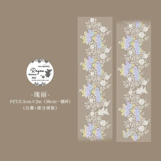 Fita Adesiva Multifuncional para Artesanato e Scrapbooking - Ideal para Projetos Criativos
