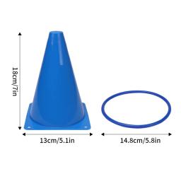 Cones de plástico macio Ring Toss Throwing Game, Carnaval Combo Set, Jogos de festa, brinquedo para criança, adulto - Image 6
