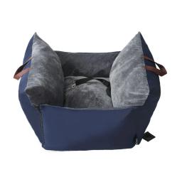 Tampa de assento de carro impermeável para animais de estimação, ninho lavável, cama de cachorro, gato portador, conforto macio, lavável, viagem - Image 1