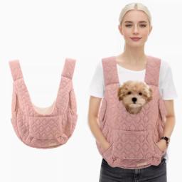 Portable Pet Carrier Bag, Mochila para cães e gatos, Peito de capacidade extra grande, Impermeável e resistente ao vento, Exterior - Image 4
