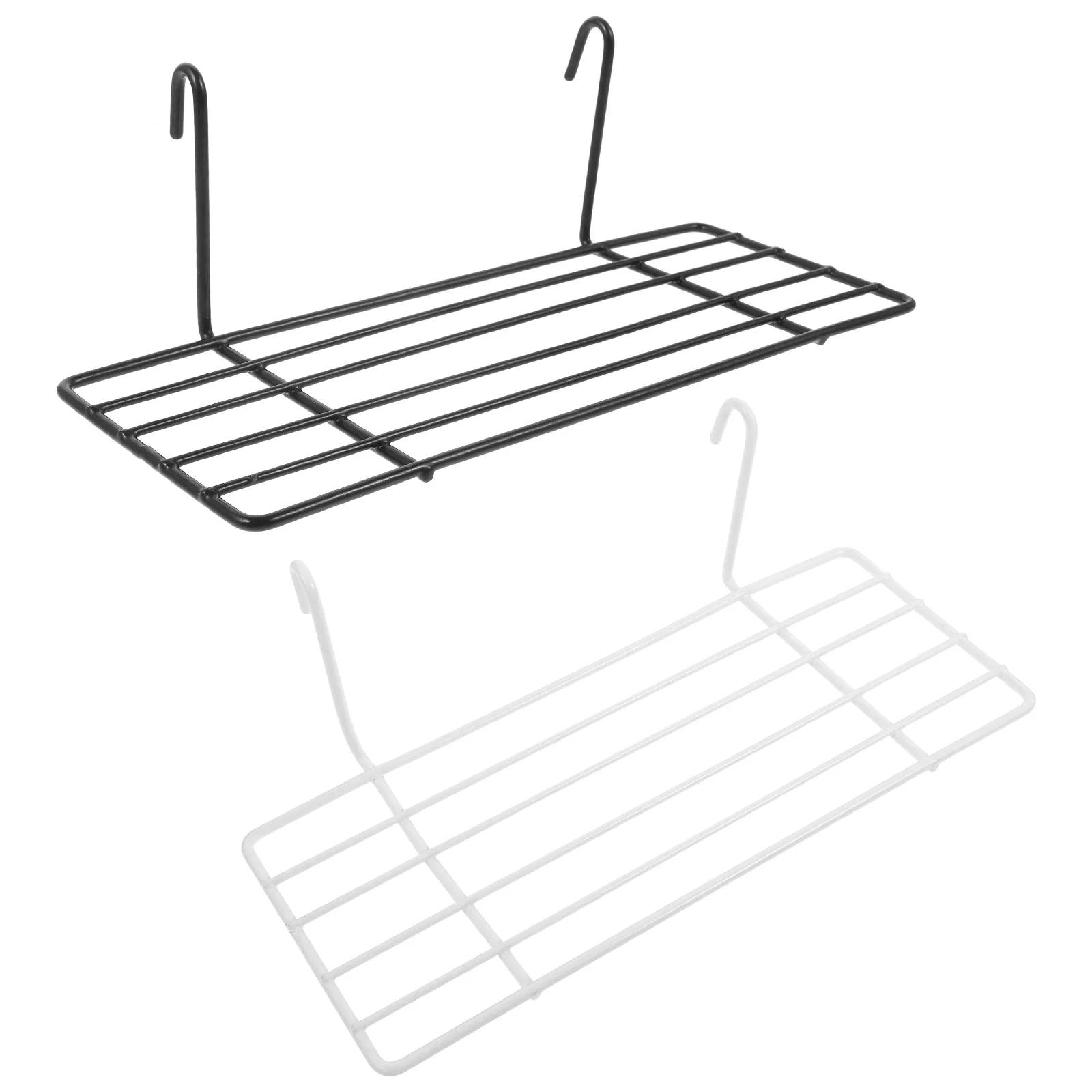 Bird Cage Plataforma De Parede, Parrot Playground, Bird Perch Shelf, Fornecimento de Acessórios, Descansando Stand, Metal Acessório, 2 Pcs - Image 1